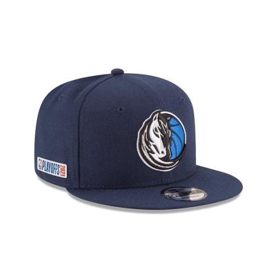 Yellow Dallas Mavericks Hat - New Era NBA Playoff Side Patch 9FIFTY Snapback Caps USA0768924